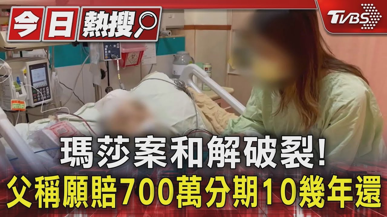 瑪莎案和解破裂! 父稱願賠700萬分期10幾年還