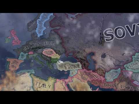 Max Buffed Soviet Union vs. Utra AI-tech Germany | Hoi4 Timelapse