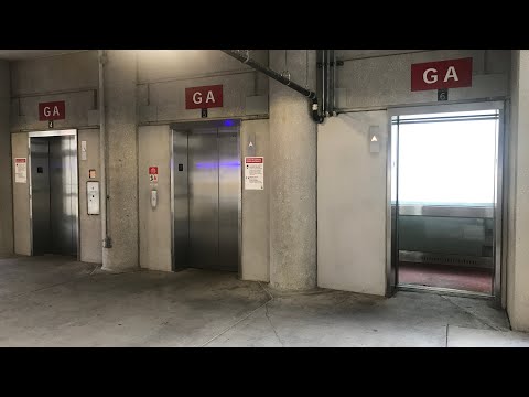 Scenic Delaware Traction Elevators at WMATA - Shady Grove Parking Deck, Rockville, MD