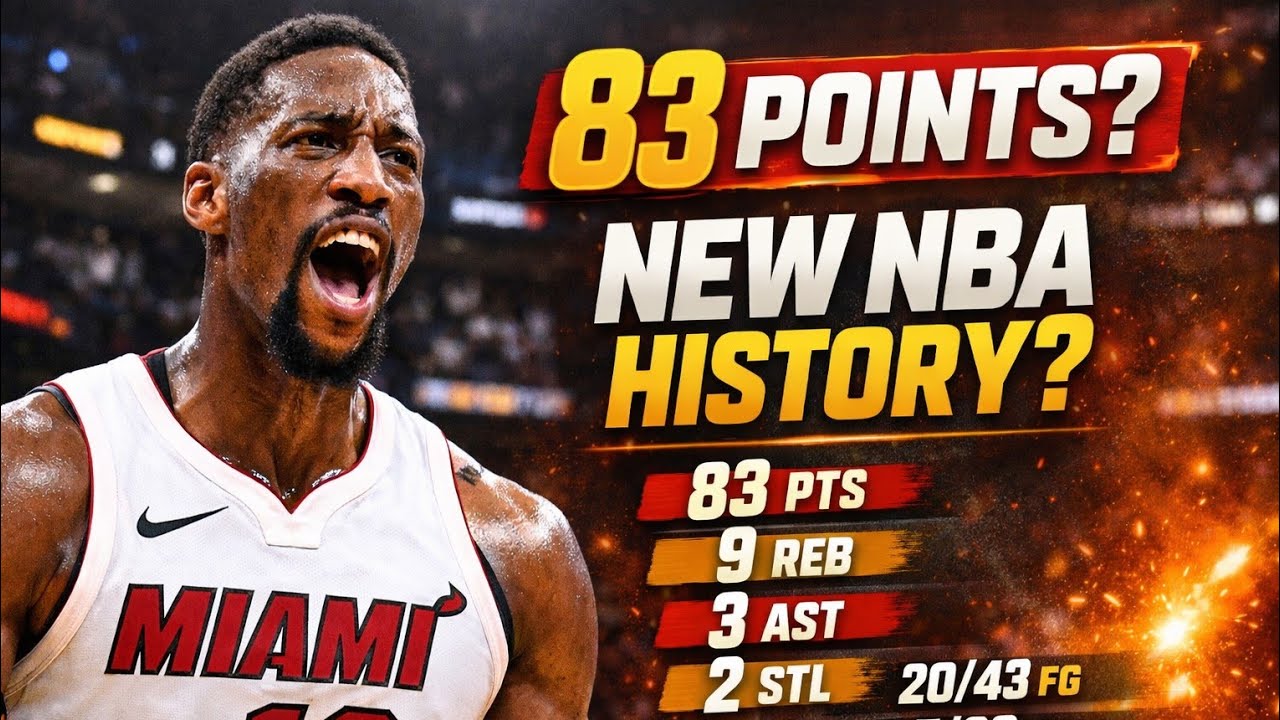 83 POINTS Bam Adebayo Makes NBA History!