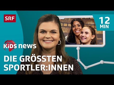 SRF Kids News: Sports Awards, Tennis-Nachwuchs & Jahresrückblick 2022 | Kindervideos