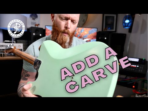 Add a belly cut to a Telecaster