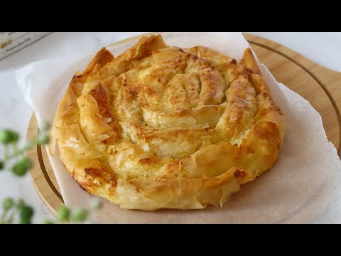 Banitsa | Bulgarian Cheese pie