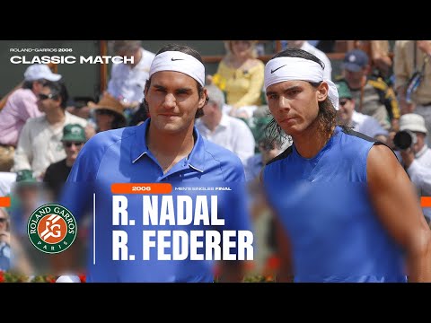 Nadal vs Federer 2006 Men's final | Roland-Garros Classic Match