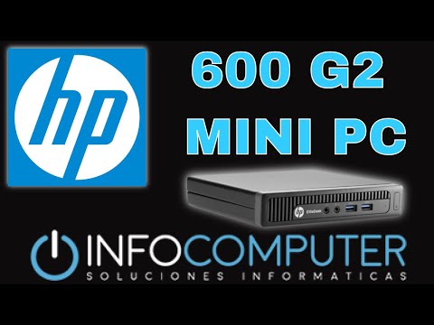 HP 600 G2 MINI PC I5 6500T 2.5GHz | 8 GB DDR4 | 320 HDD | WIN 10 PRO