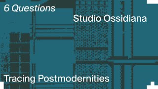6 Questions: Giovanni Bellotti  and Alessandra Covini of Studio Ossidiana