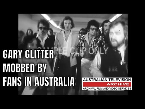 Gary Glitter's Outrageous 1970s Australian Tour: Mobbed by Fans, Worried about the Kids!
