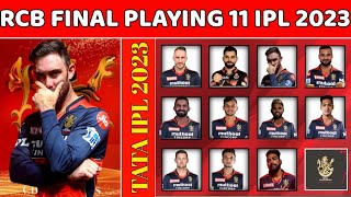 IPL 2023: Rcb Strongest & final Playing 11 with new players in ipl 2023||rcb playing 11||rcb2023|rcb