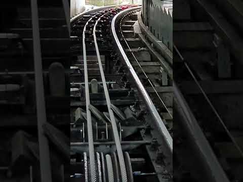 Croisière en Méditerranée. Le Funiculaire arrive pour redescendre. Gênes. 14/11/22