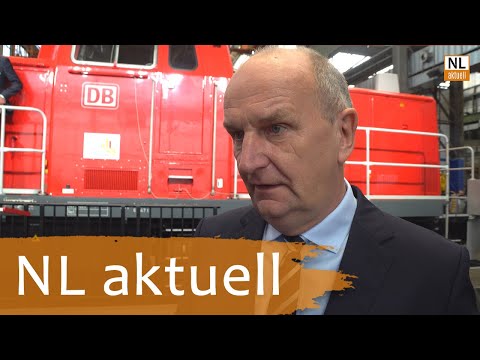 Bahnwerk Cottbus | Ministerpräsident Woidke über Ausbau