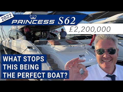 2022 Princess S62 £2,200,000 - What stops this being the perfect boat? (we show you)