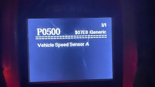P0500 Vehicle Speed Sensor A (FIXED) TOYOTA SIENNA - PART 1