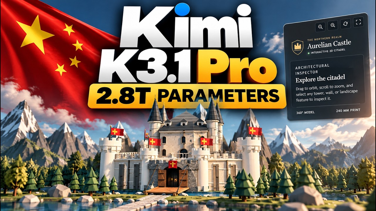 Kimi K3.1 Pro Is a 2.8 Trillion Parameter AI Powerhouse!