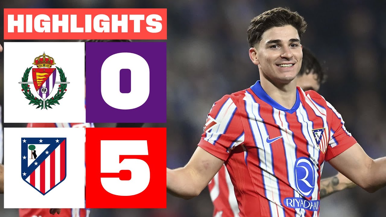 Real Valladolid vs Atlético Madrid Highlights