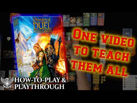 How to Play The Lord of the Rings: Duel for Middle-earth (Full Playthrough)
