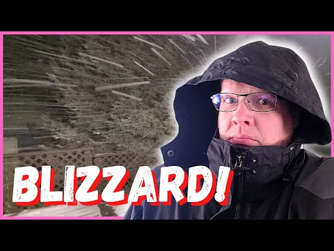 Living Through a South Dakota Blizzard! 🌬🌨