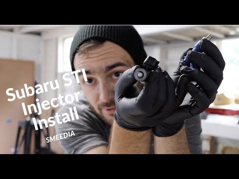 Subaru STI Injector Install