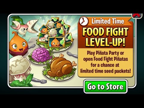 Plants vs. Zombies 2 / FOOD FIGHT! / Piñata Party: 3-5 | No. #855