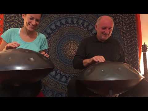 Varju Sandor Handpan - Vicces hangulatú tanóra Szabadi Andreával
