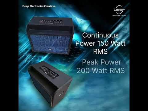 Now introducing #MONTANA150RMS Guitar Amplifier || Amplifier || Speaker || Deep Electronics Creation