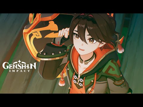 Vibrant Harriers Aloft in Spring Breeze Cutscene Animation: "Kites in the Wind" | Genshin Impact