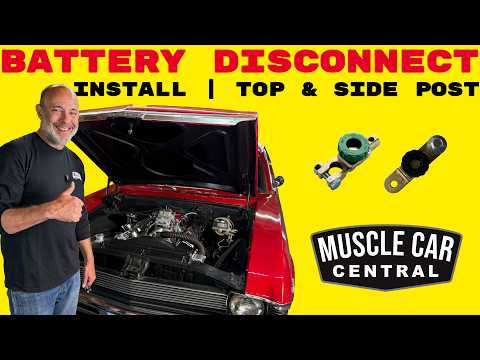 A MUST HAVE for Every Classic Car, Battery Disconnects. Quick Install Tips and Tricks | Tech Tuesday