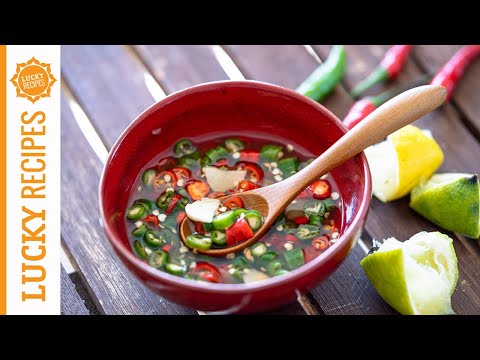 Fiery! Thai Basic Recipe - Prik Nam Pla Chili Sauce 🌶