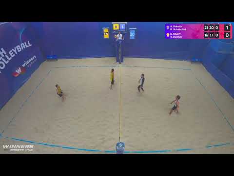 01:40 A. Bakotin / R. Voloshchuk - D. Kliuiev / V. Dudnyk 07.07.2022 | Winners Beach Volleyball
