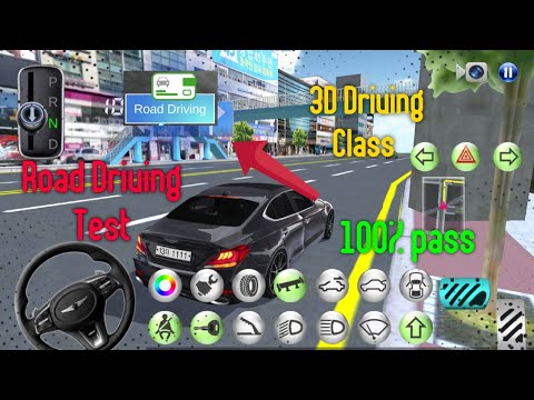 3D Driving Class | How to Easily Complete the Road Driving Test in 2022! | 4K 60FPS