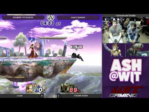 CCard (DK) vs ITALIAN N1NJA (Link) - ASH@WIT #73 PM Loser's Quarters