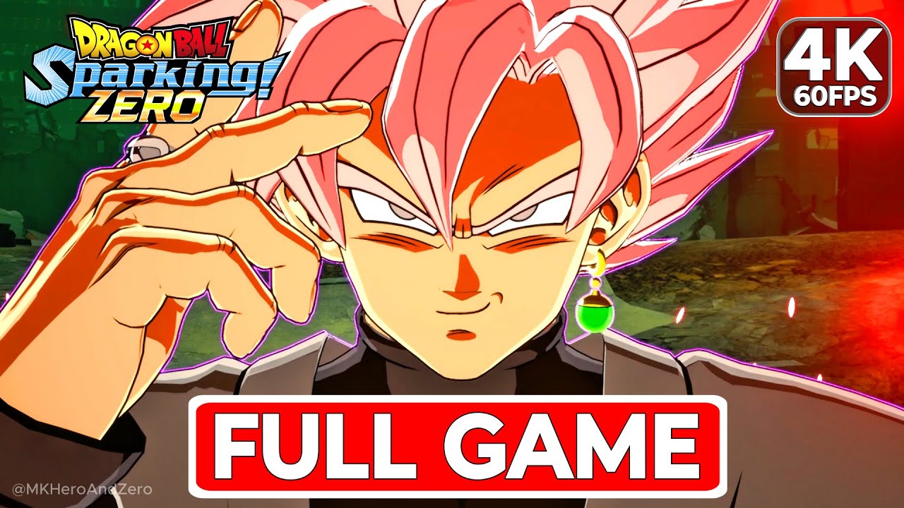DRAGON BALL SPARKING ZERO - Goku Black Gameplay Walkthrough FULL GAME [4K 60FPS] - No Commentary