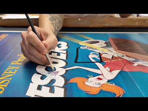 Disney Movie Poster Restoration | The Rescuers 1977
