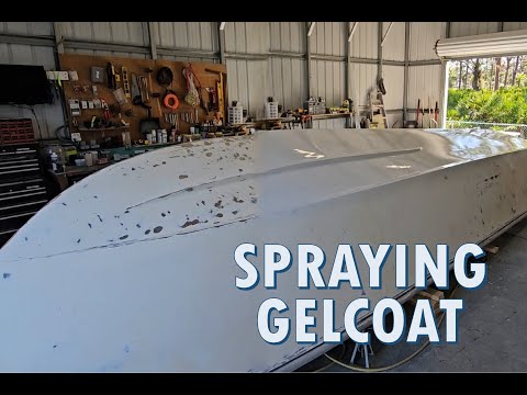Spraying Gelcoat