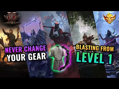 Path of Exile 2 - ONE BROKEN BUILD to level ALL classes - 0 HASSLE Never watch a guide again