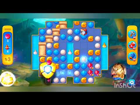Fishdom,10355 level,no Booster - 10355 уровень, прохождение без бустеров.