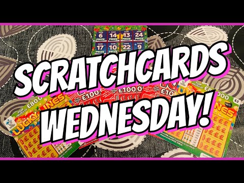 🌟SCRATCH CARDS🍀 LUCKY LINES 🌈 10X 🎰 CHRISTMAS ADVENT 🎄