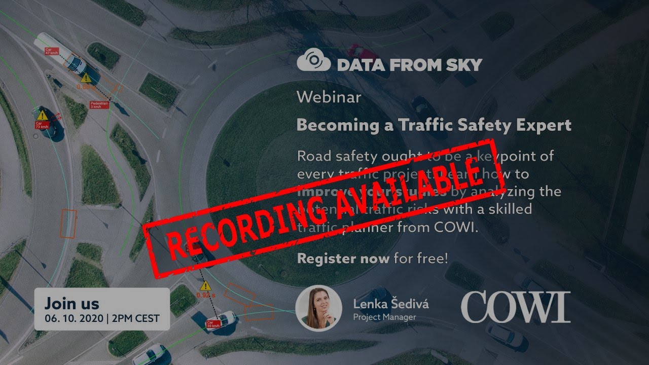 Traffic Safety Analysis with DFS TrafficSurvey and COWI (webinar #4 recording)