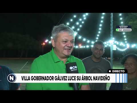 El nuevo arbolito de villa Gobernador Gálvez - TELEFE ROSARIO