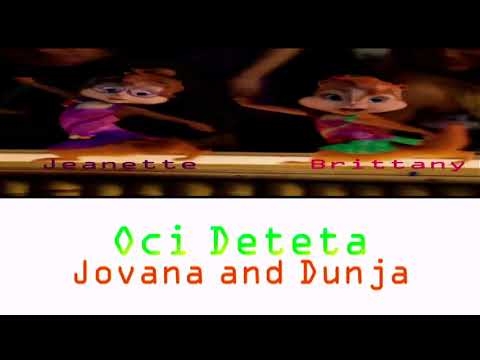 Brittany & Jeanette (Of The Chipettes) Sing Oci Deteta - Jovana & Dunja