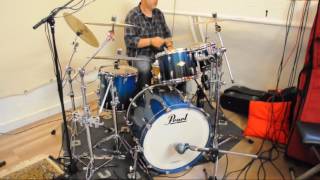 Video thumbnail for First Test of Pearl MMP Masters Premium Maple w/ Remo Ambassador clear by OSDrum