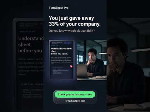 TermSheet Pro: Cap Table & VC video thumbnail