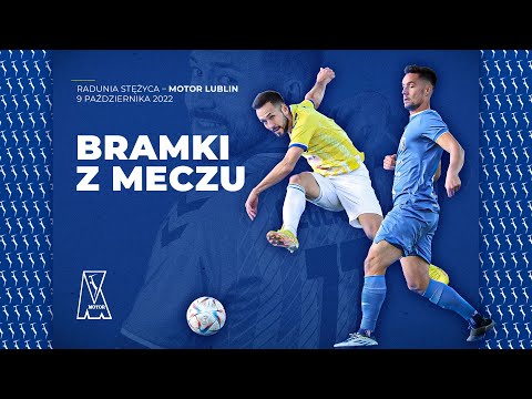 Bramki z meczu Radunia Stężyca - Motor Lublin (09.10.2022)