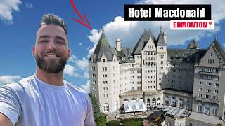 I Stayed in Edmonton's Castle | Fairmont Hotel Macdonald