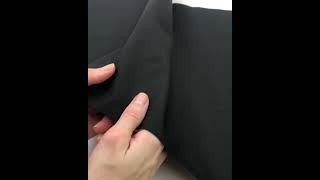 22123 Ткань сорочечная цвет Чёрный 113 гр/м2, ширина 148 см на YouTube