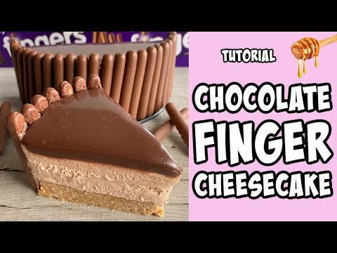 Chocolate Finger Cheesecake Recipe tutorial #Shorts