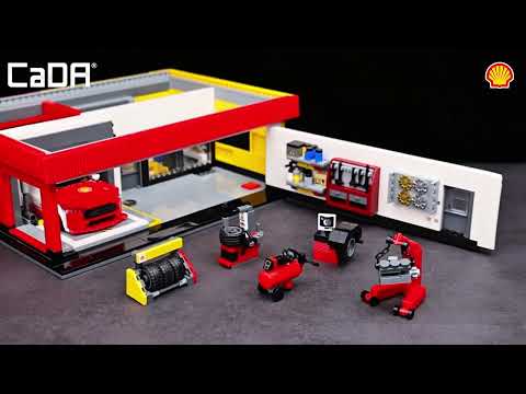 Vidéo CaDA Shell C66025W : Station service Shell