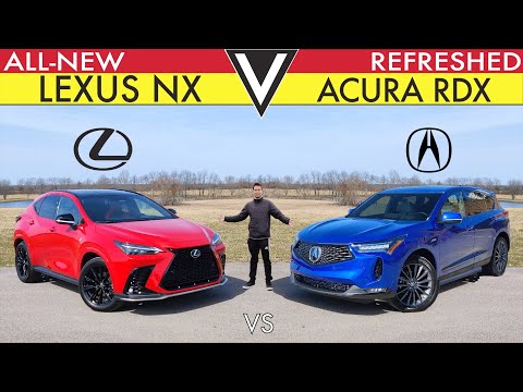 LUXURY SHOWDOWN! - 2022 Lexus NX 350 vs. 2022 Acura RDX: Comparison