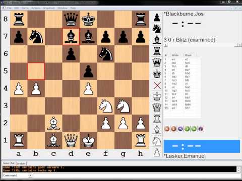 Key Moments in Chess History #138: Lasker v Blackburne, London 1899 Rd 4