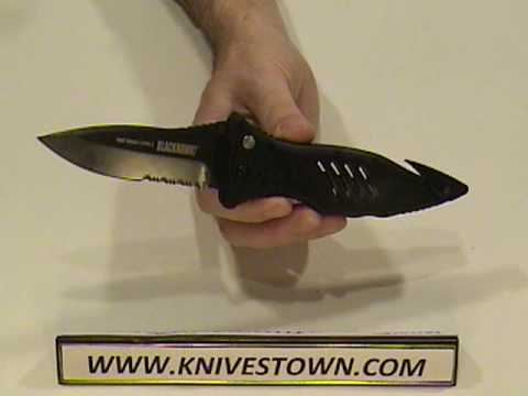 Blackhawk CQD Mark 1 Type E Tactical Folding Knife - OpticsPlanet.com