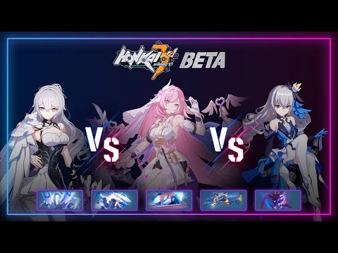[Honkai Impact 3rd] Beta 6.1 - Bronya vs Elysia feat. Li Sushang